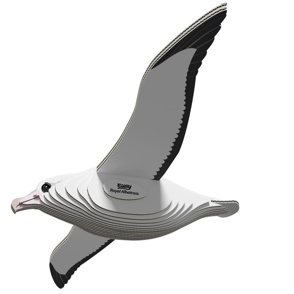 Eugy | 3D Cardboard Model Kit | Vogel | Konings Albatros | 6+ - Kleine Eland
