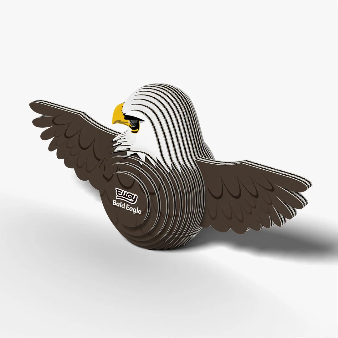Eugy | 3D Cardboard Model Kit | Wild Life | Adelaar | 25 stukjes | 6+ - Kleine Eland