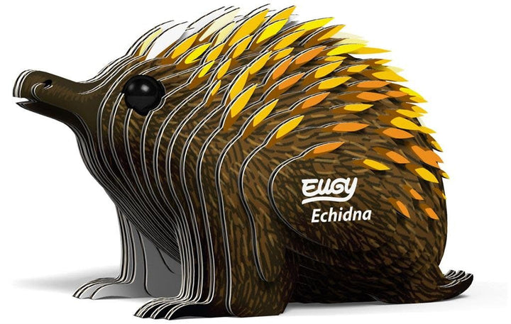 Eugy | 3D Cardboard Model Kit | Wild Life | Echydna - Mierenegel | 6+ - Kleine Eland