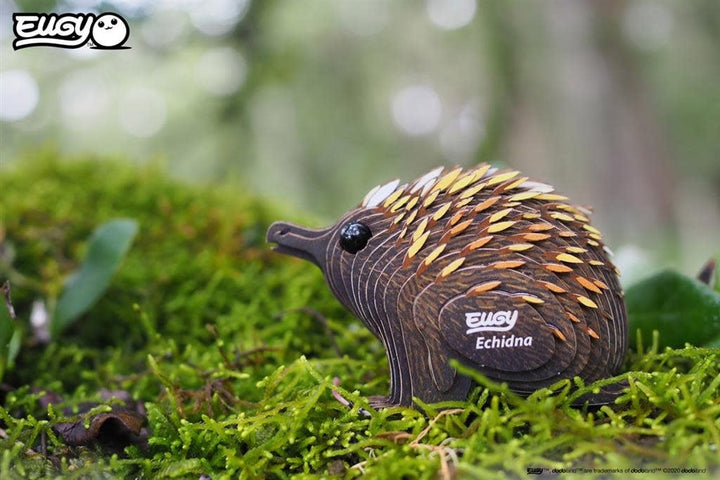 Eugy | 3D Cardboard Model Kit | Wild Life | Echydna - Mierenegel | 6+ - Kleine Eland
