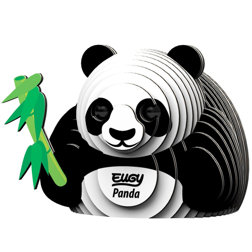 Eugy | 3D Cardboard Model Kit | Wild Life | Panda | 6+ - Kleine Eland