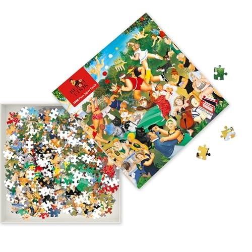 Flame Tree Publishing | 1000 pieces Puzzle | Beryl Cook | Good Times | 73.5 x 51 cm - Kleine Eland