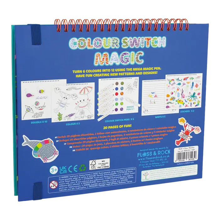 Floss &amp; Rock | Colour switch Magic | Ocean | 3+ - Kleine Eland