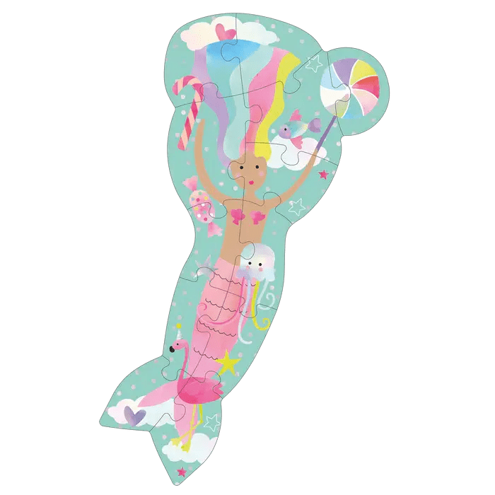 Floss &amp; Rock | Jigsaw Puzzle in Shaped Box | 12 delig | Fantasy | 2+ - Kleine Eland