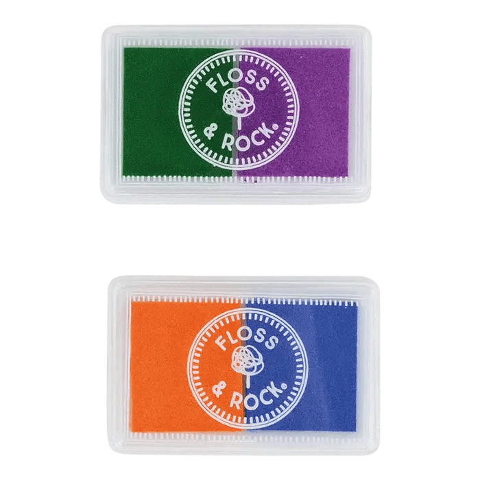 Floss &amp; Rock | My Stamper Set | 8 Wooden Stamps | Dino | 3+ - Kleine Eland