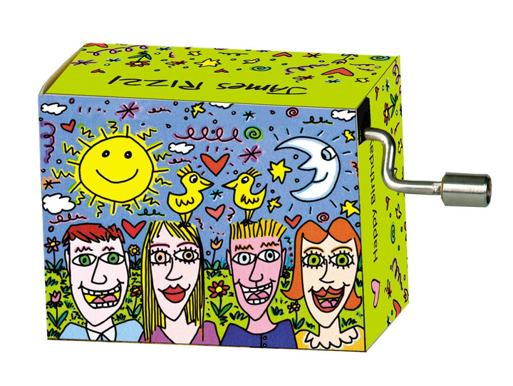 Fridolin Art &amp; Music | J. Rizzi | Muziekmechaniek | Happy Birthday - Kleine Eland
