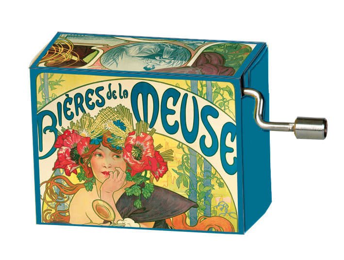 Fridolin | Art &amp; Music | Muziekmechaniek | Art Nouveau | Bières de la Meuse | French CanCan - Kleine Eland