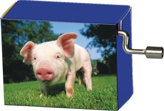Fridolin Art & Music Muziekmechaniek | Piglet in the Meadow | Happy Birthday - Kleine Eland