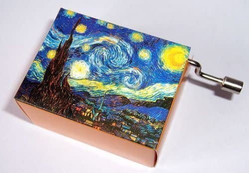 Fridolin | Art & Music | Muziekmechaniek | Tschaikowski : Flower Waltz | van Gogh | Starry Night - Kleine Eland