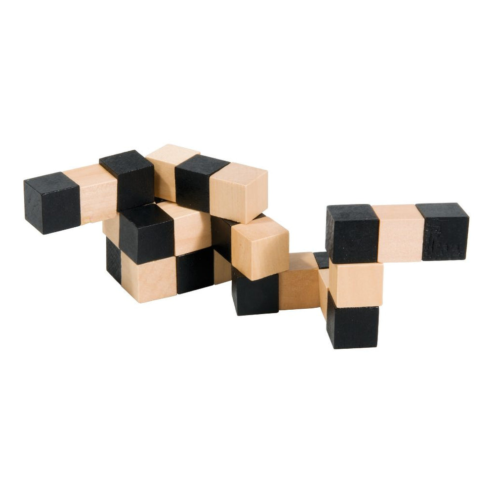 Fridolin IQ Test Sudoku - kubus Zwart en Naturel 8+ - Kleine Eland