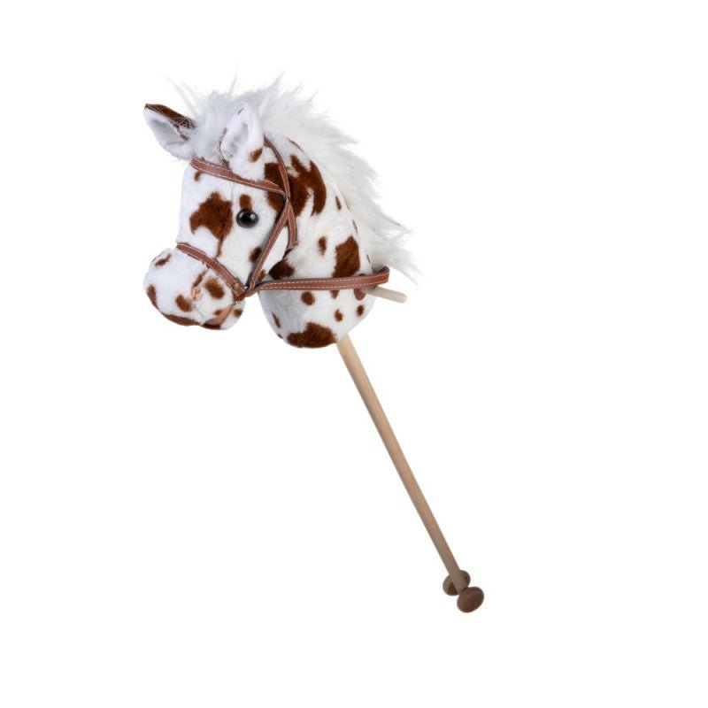 Gebr Simon | Stokpaard met Geluid | Gevlekt | 95 cm | 2+ - Kleine Eland