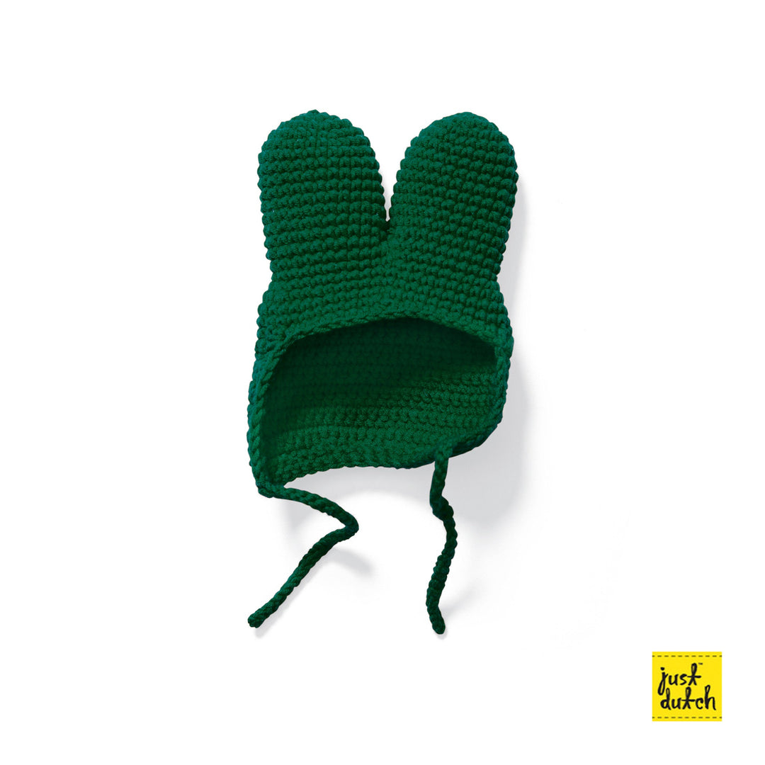 Gehaakte Knuffel | Miffy/Nijntje | Clothing | Green Hat | 100 % Cotton | 0+ - Kleine Eland