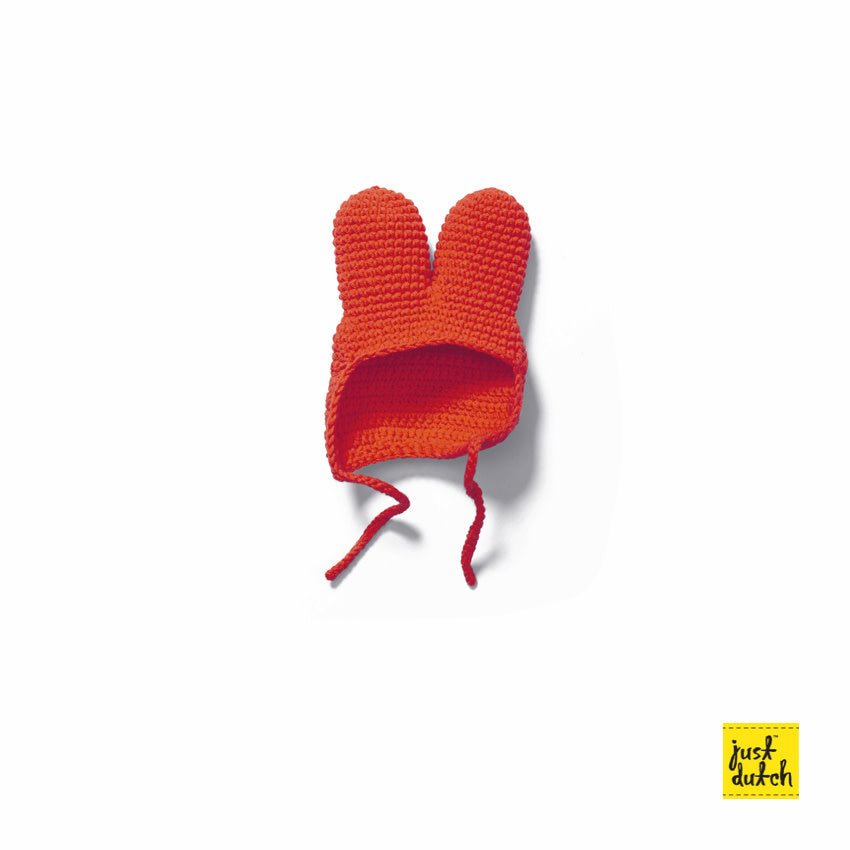 Gehaakte Knuffel | Miffy/Nijntje | Clothing | Rode Muts | 100 % Cotton | 0+ - Kleine Eland