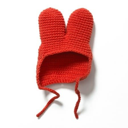Gehaakte Knuffel | Miffy/Nijntje | Clothing | Rode Muts | 100 % Cotton | 0+ - Kleine Eland