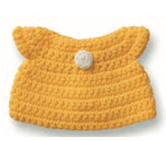 Gehaakte Knuffel | Miffy/Nijntje | Clothing | Yellow Dress | 25 cm | 100 % Cotton | 0+ - Kleine Eland