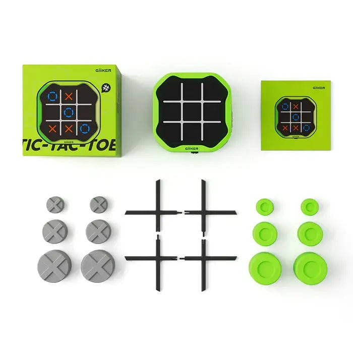 GiiKER | Infinite Tic - Tac - Toe | Green | 6+ - Kleine Eland