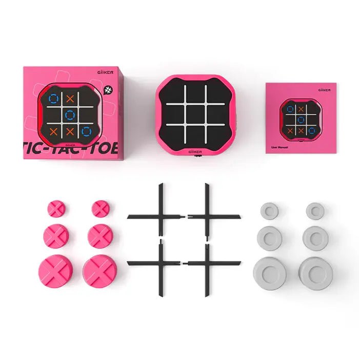 GiiKER | Infinite Tic - Tac - Toe | Pink | 6+ - Kleine Eland