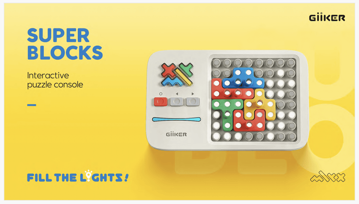 GiiKER | Super Blocks | Pattern Matching Puzzle Game | 1000+ Challenges | 6+ - Kleine Eland