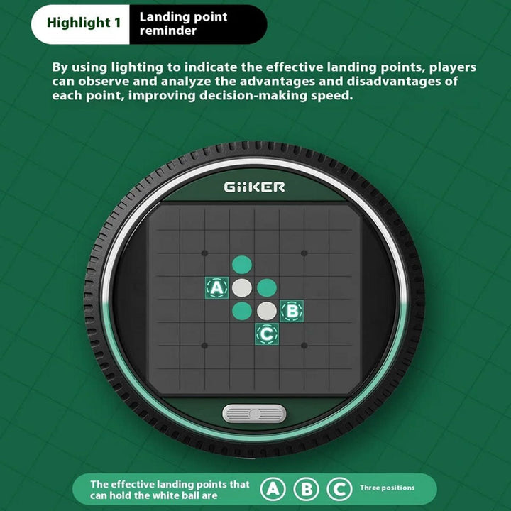 GiiKER | Super Reversi | Othello | Solo &amp; Duo Mode | Interactief LED Bordspel met AI | 6+ - Kleine Eland