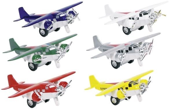 Goki | Die Cast | Airplane | Pullback | 14 cm | 3+ - Kleine Eland