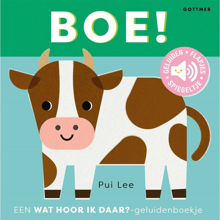 Gottmer | Geluidenboekje | Wat hoor ik daar? – Boe! | 1+ - Kleine Eland