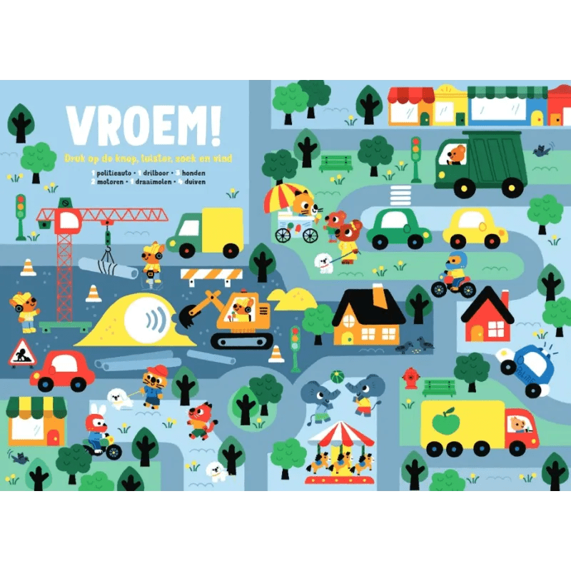 Gottmer | Mijn grote zoekboek met geluiden | 1+ - Kleine Eland
