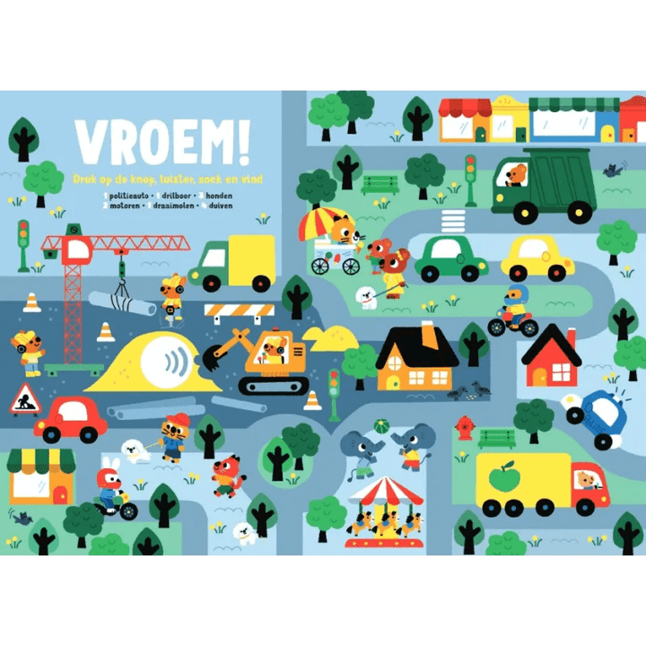 Gottmer | Mijn grote zoekboek met geluiden | 1+ - Kleine Eland
