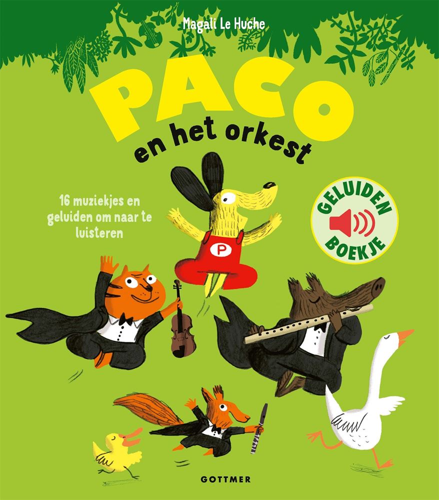Paco en het orkest - voorkant