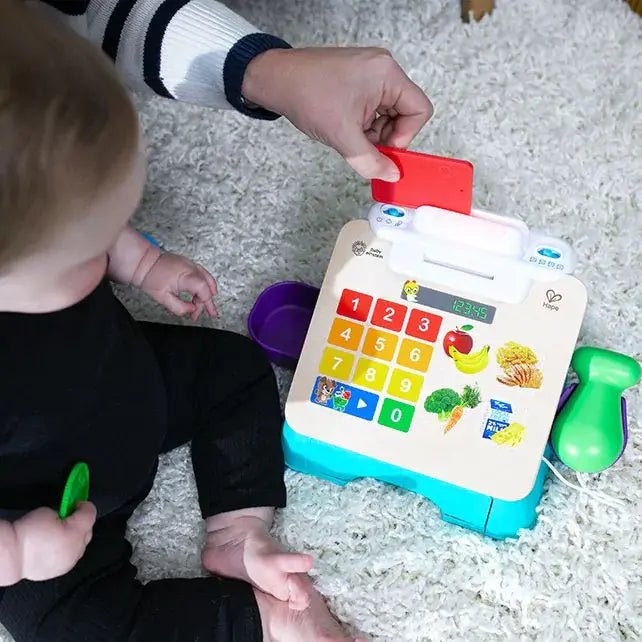 Hape | Baby Einstein | Magic touch | Counting Cash Register | Kassa | spreekt Engels, Spaans, Frans en Duits | 1+ - Kleine Eland