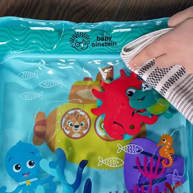 Hape | Baby Einstein | Sensory Splash Water Mat | 40,6 cm | + 3 maanden - Kleine Eland