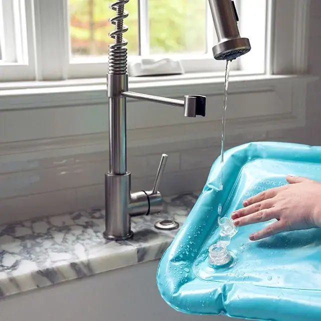 Hape | Baby Einstein | Sensory Splash Water Mat | 40,6 cm | + 3 maanden - Kleine Eland