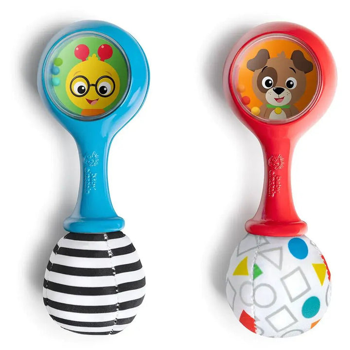 Hape | Baby Einstein | Shake &amp; Groove Toy Maracas | 15 cm | +6 maanden - Kleine Eland