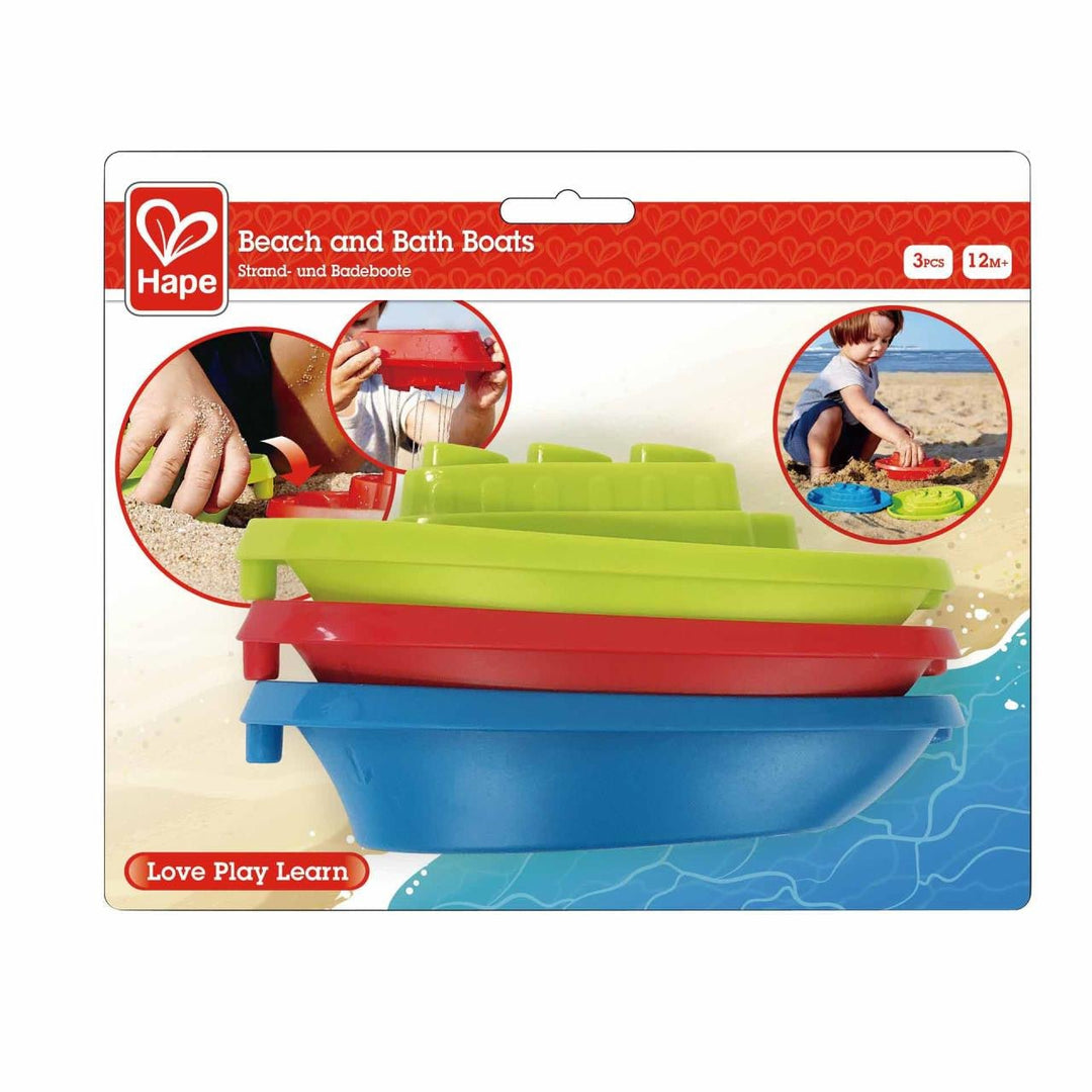 Hape | Beach and Bath Boats | 1+ - Kleine Eland