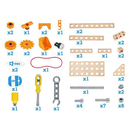 Hape | Deluxe Experiment Kit | 57-delig | 4+ - Kleine Eland