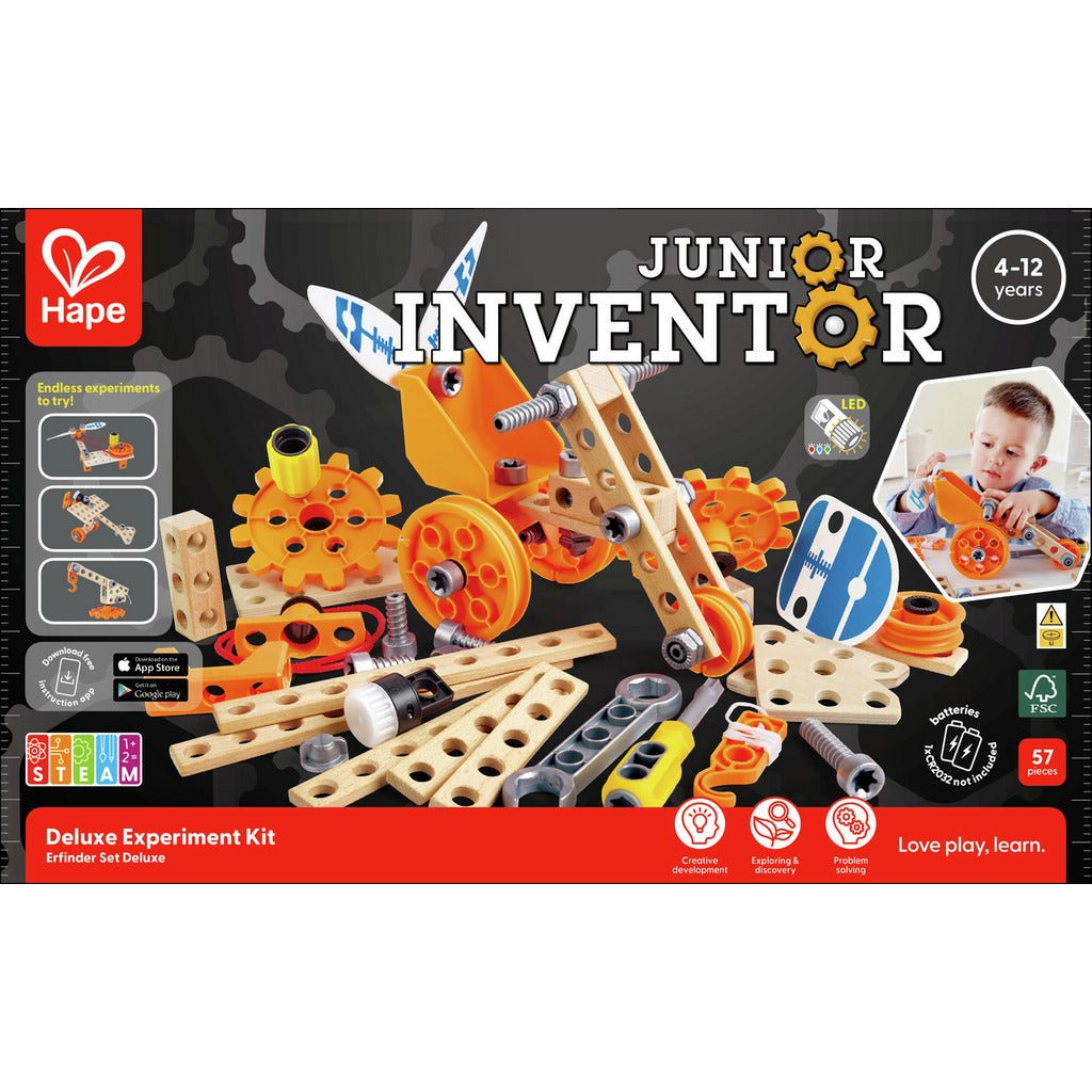 Hape | Deluxe Experiment Kit | 57-delig | 4+ - Kleine Eland