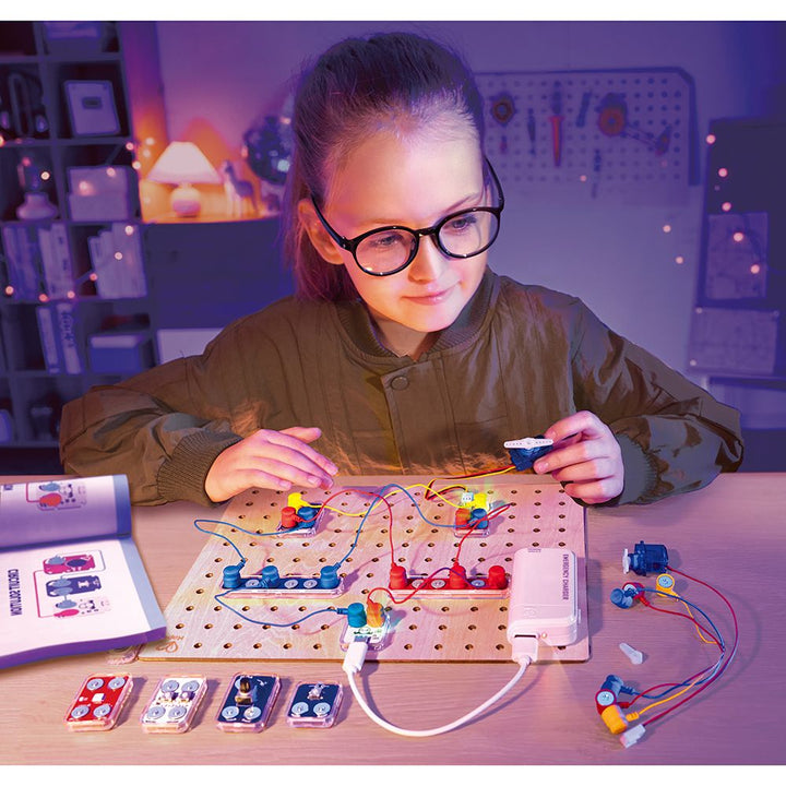 Hape | LabBox Circuit Explorer Boost | 47-delig | 8+ - Kleine Eland