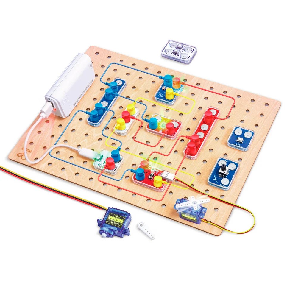 Hape | LabBox Circuit Explorer Boost | 47-delig | 8+ - Kleine Eland