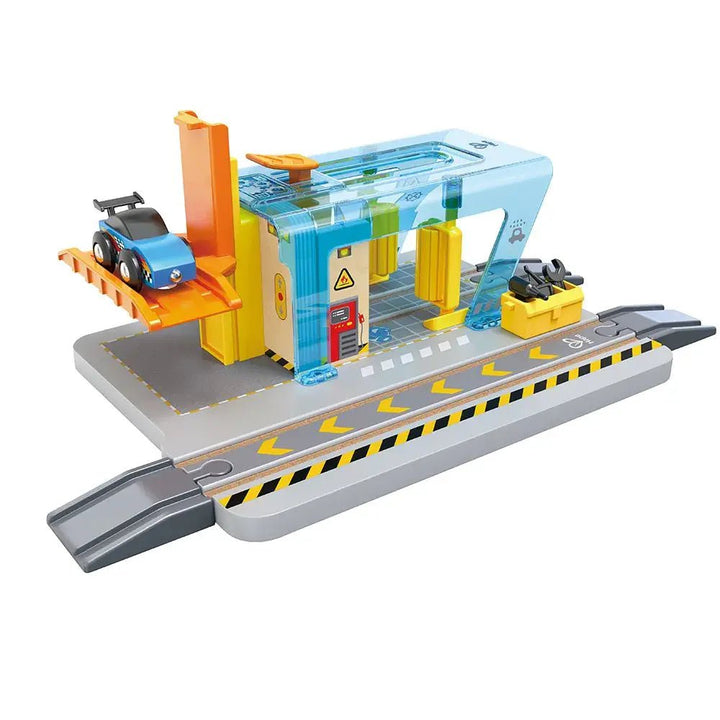 Hape | Railway | Repair &amp; Wash Station | 3+ - Kleine Eland