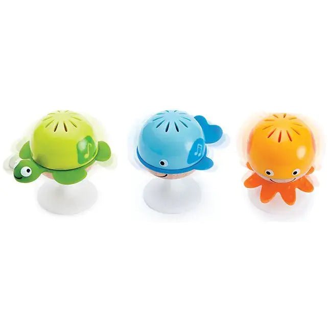 Hape | Stay - put Rattle Set | 3 delig | 8 cm | 0+ - Kleine Eland