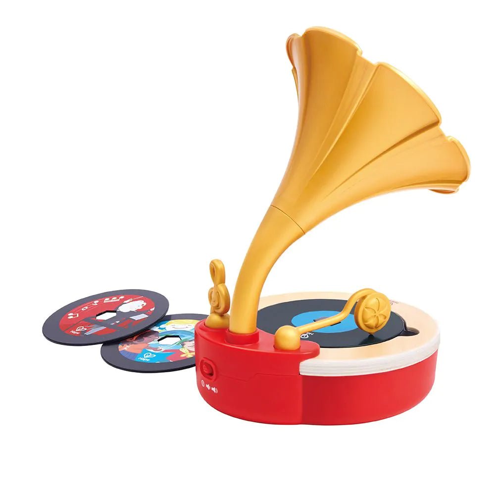 Hape | Tune Time Phonograph | 3+ - Kleine Eland