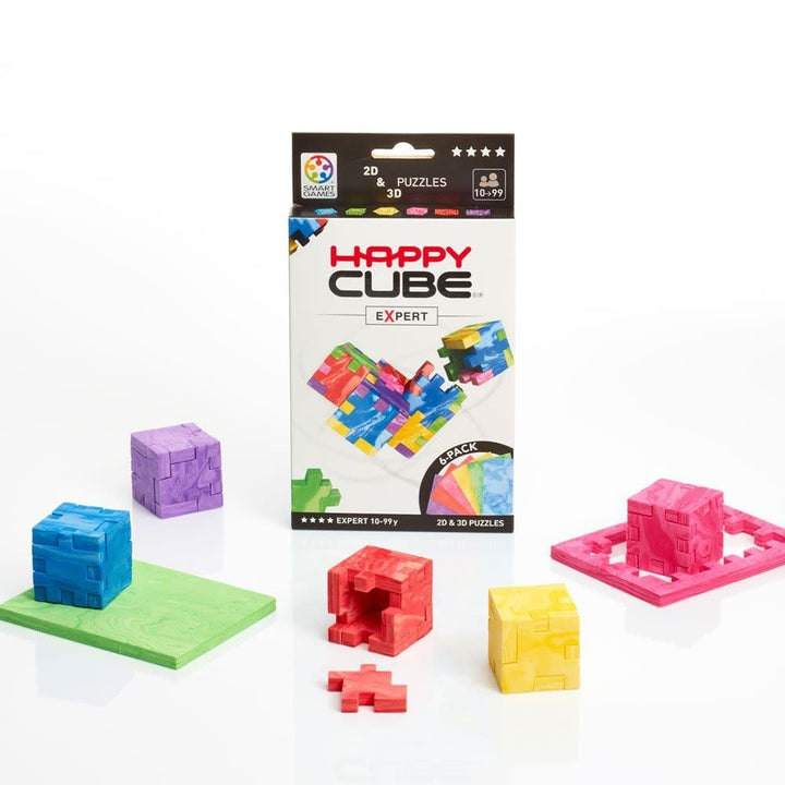 Happy Cube | Foam Puzzle | Expert | 6 - pack | 10+ - Kleine Eland