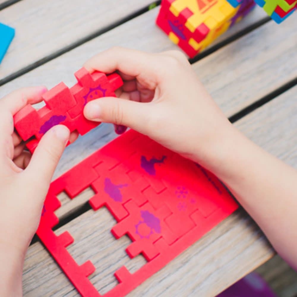 Happy Cube | Foam Puzzle | Junior | 6 - pack | 4 - 7 jaar - Kleine Eland