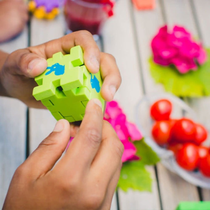 Happy Cube | Foam Puzzle | Junior | 6 - pack | 4 - 7 jaar - Kleine Eland