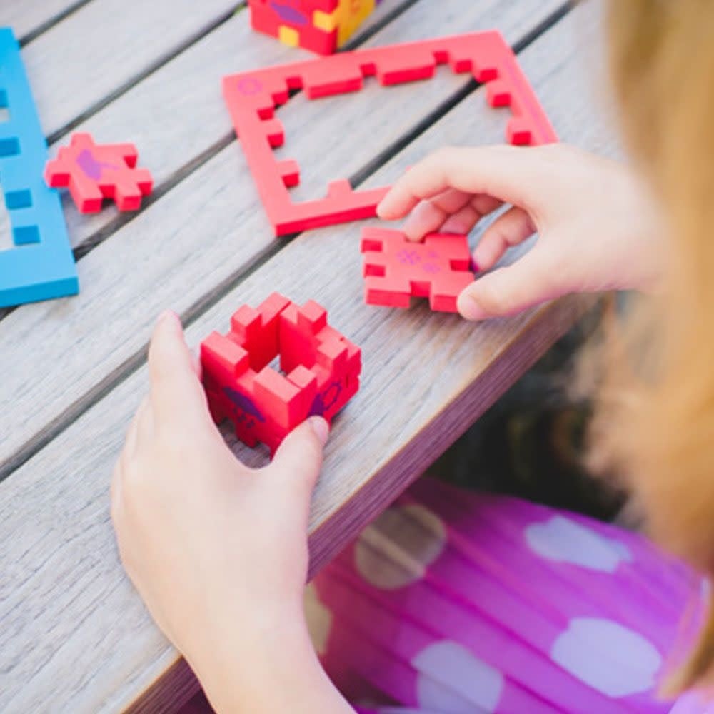 Happy Cube | Foam Puzzle | Junior | 6 - pack | 4 - 7 jaar - Kleine Eland