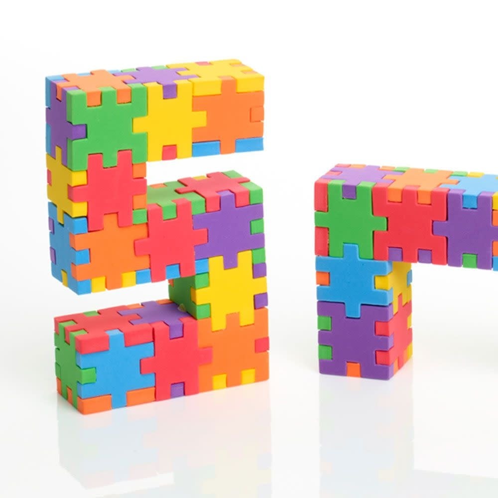 Happy Cube | Foam Puzzle | Original | 6 - pack | 6+ - Kleine Eland