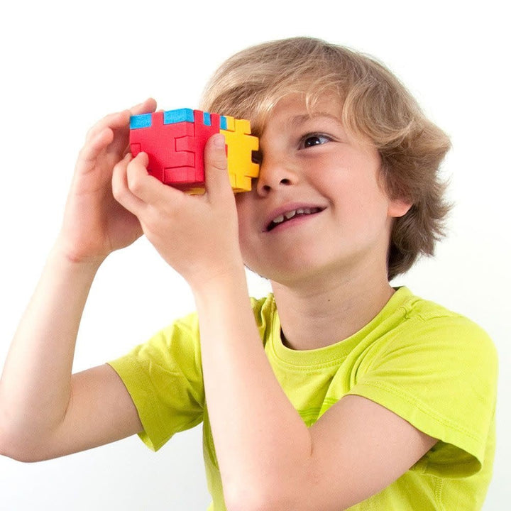 Happy Cube | Foam Puzzle | Original | 6 - pack | 6+ - Kleine Eland