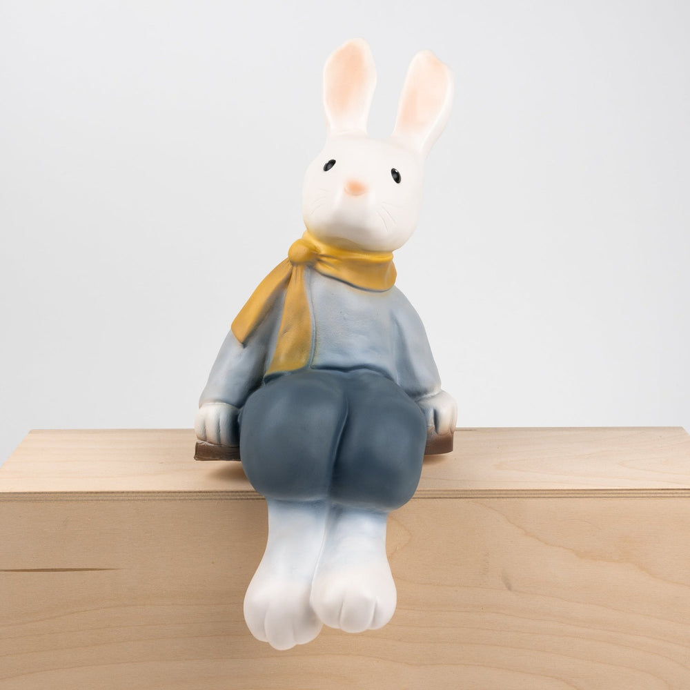 Heico by Egmont Toys | Nachtlicht Hase Lenny blau | 50 cm