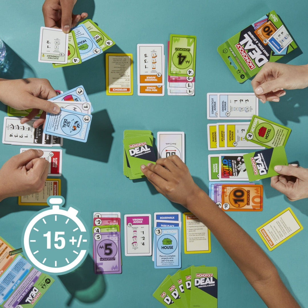 Hasbro | Monopoly | Deal | Kaartspel | 12+ - Kleine Eland