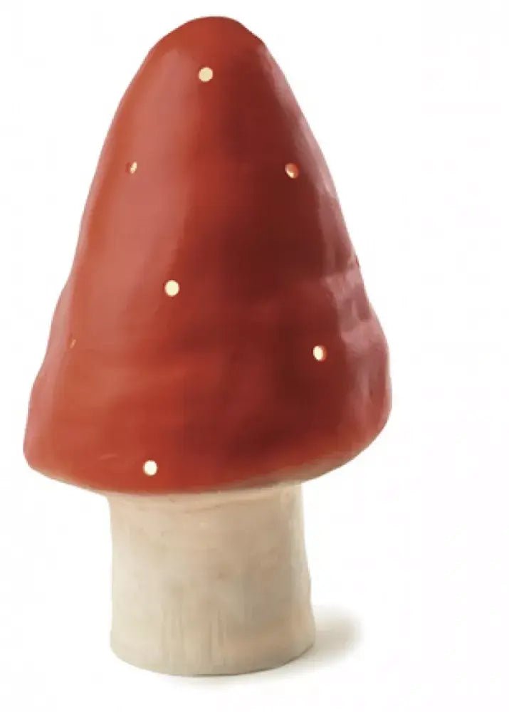 Heico by Egmond Toys | Lamp | Paddenstoel | Rood | 15 x 28 cm - Kleine Eland