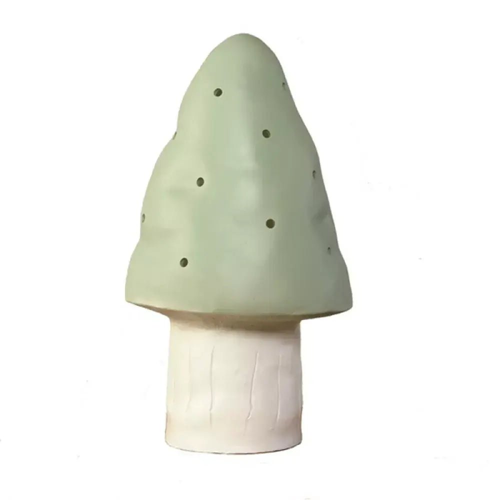 Heico by Egmond Toys | Lamp | Paddenstoel | Vintage Groen/ Pistache | 15 x 28 cm - Kleine Eland